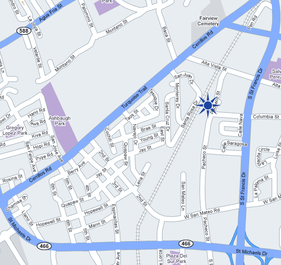 Map to Mavrick